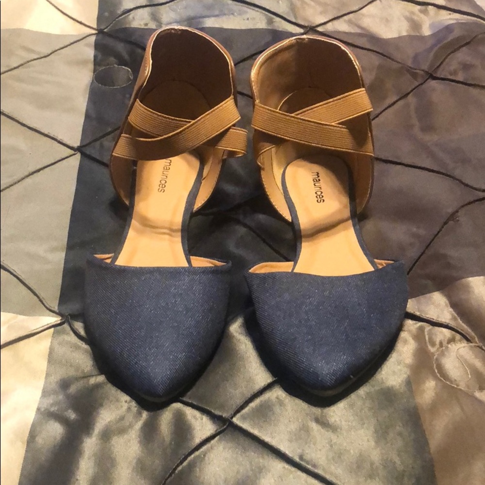 Maurice’s dress flats size 8